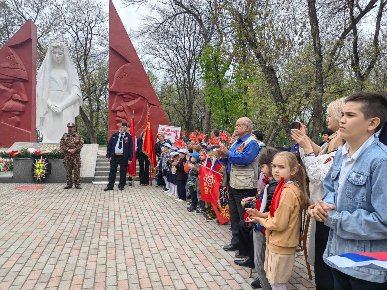 «Маршрут Памяти» в поселке Анджиевском.